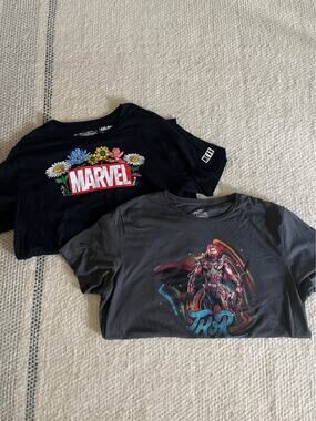 Men's Marvel Avengers Thor Graphic T-Shirts XXL 2X Short Sleeves Cotton Neff